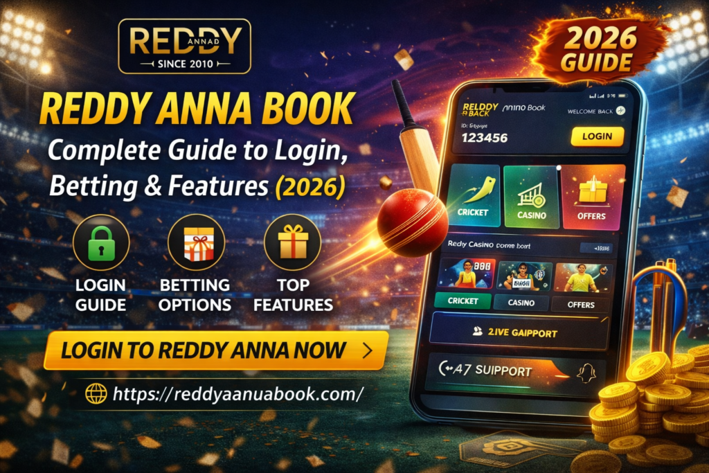 Reddy Anna Book – Complete Guide to Login, Betting & Features (2026)