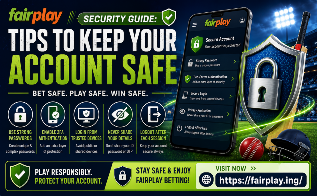 Fairplay Security Guide: Tips to Keep Your Account Safe