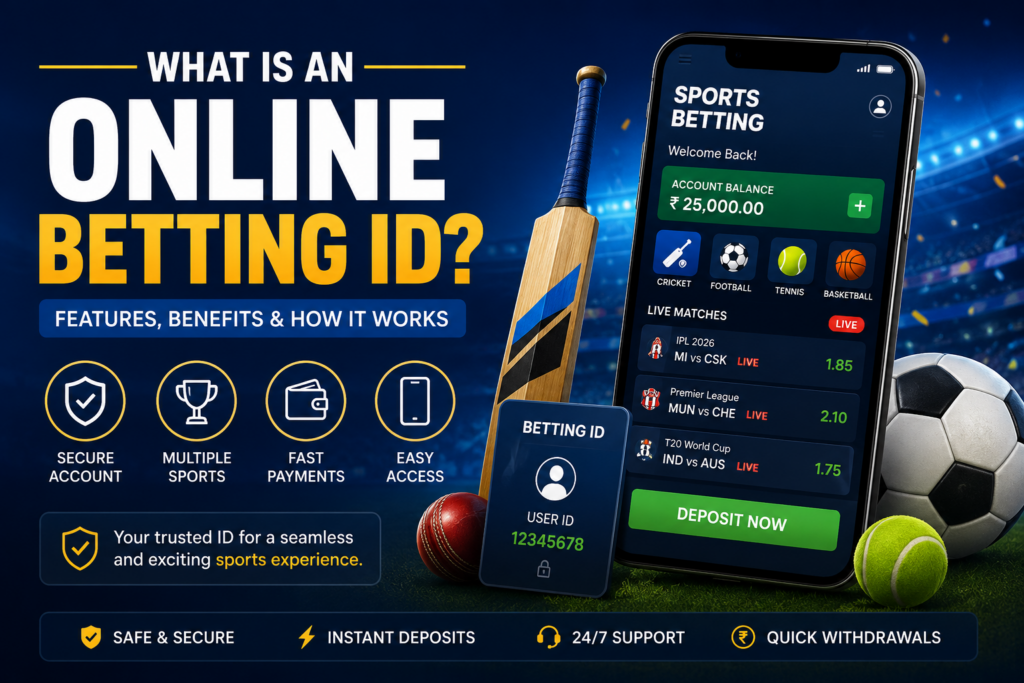 What is an Online Betting ID? Features, Benefits & How It Works