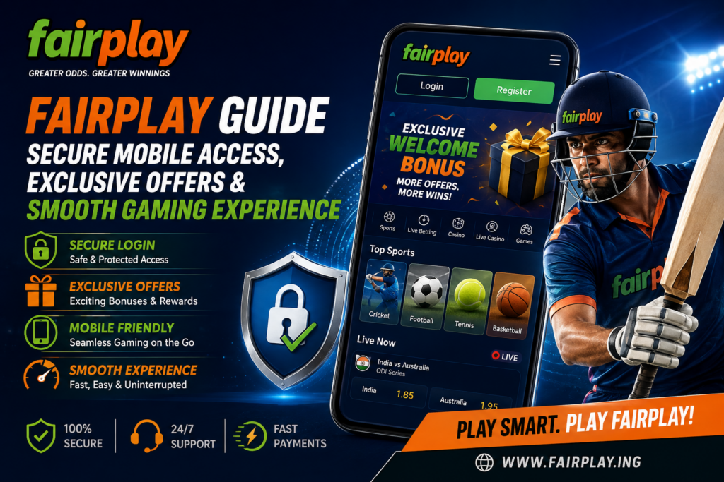 Fairplay Guide: Secure Mobile Access, Exclusive Offers, and Smooth Gaming Experience